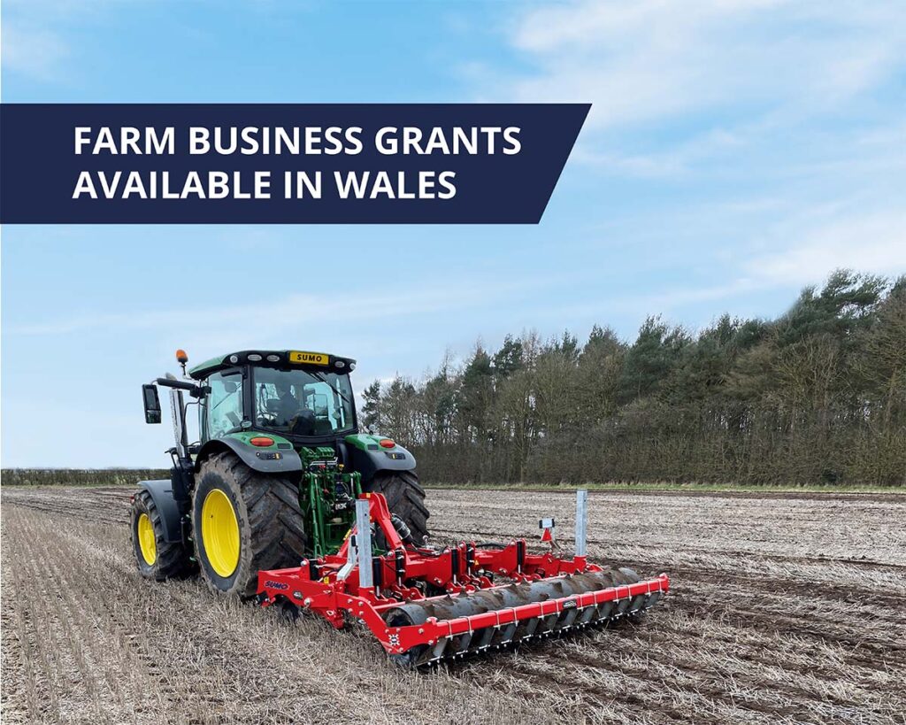 FARM BUSINESS GRANTS AVAILABLE IN WALES – SUMO LDS ELIGIBLE